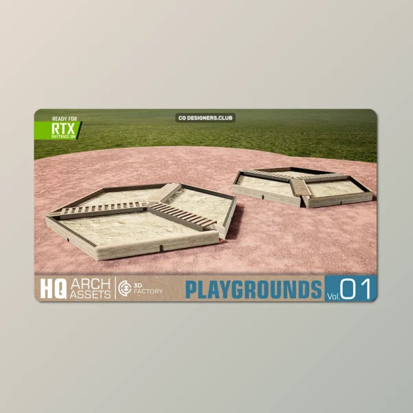 FREE Download HQ Playgrounds for Unreal Engine