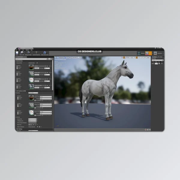 Download Horse Animset for Unreal Engine