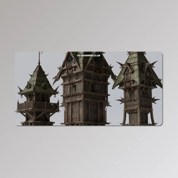 FREE Download Medieval Military Buildings 3D Models