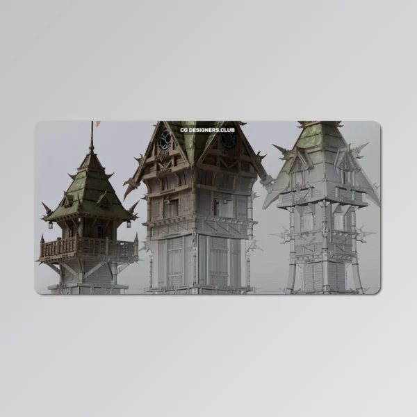 FREE Download Medieval Military Buildings 3D Models