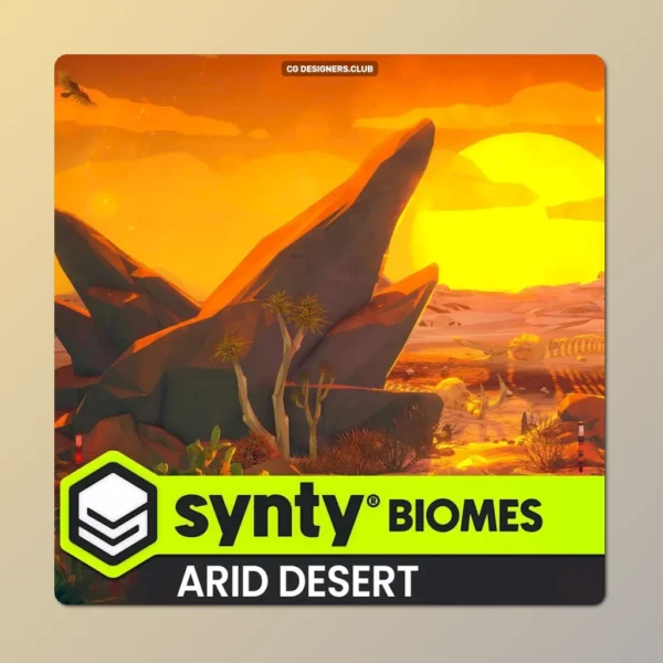 Download Arid Desert - Nature Biomes – Low Poly 3D Art by Synty Studios