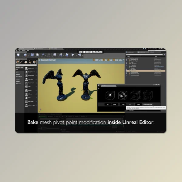 FREE Download Pivot Tool for Unreal Engine