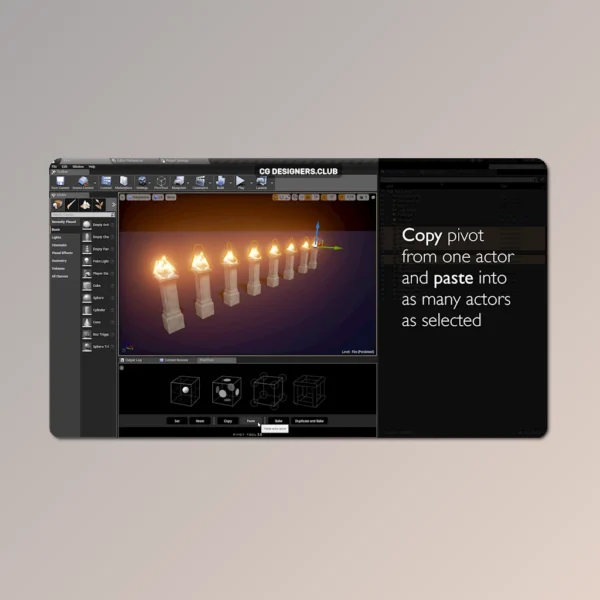 FREE Download Pivot Tool for Unreal Engine