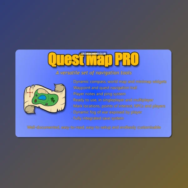 Download Quest Map Pro for Unreal Engine