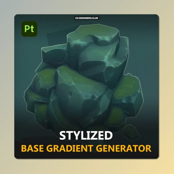 FREE Download Stylized Base Gradient Generator for Substance Painter