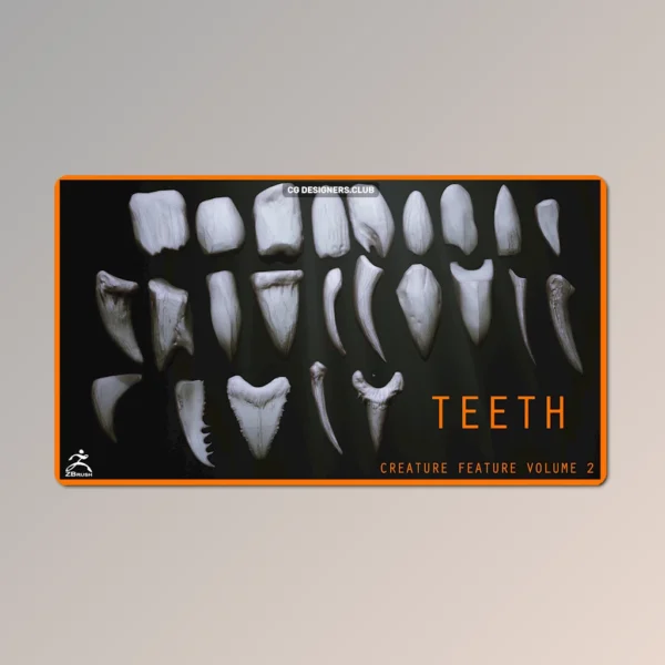 FREE Download Zbrush Assorted Teeth IMM Brush