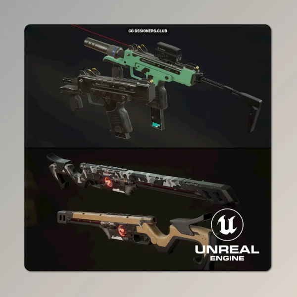 Download Advance Weapon Pack for Unreal Engine