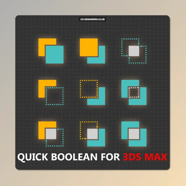 FREE Download Quick Boolean for 3Ds Max