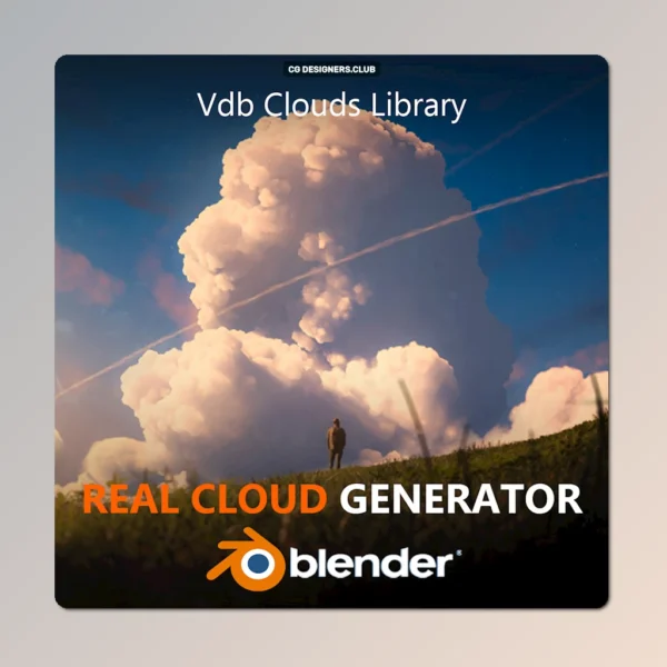 FREE Download Real Cloud Generator for Blender