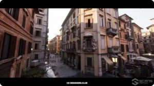 Download Italian Town (Rome) for Unreal Engine