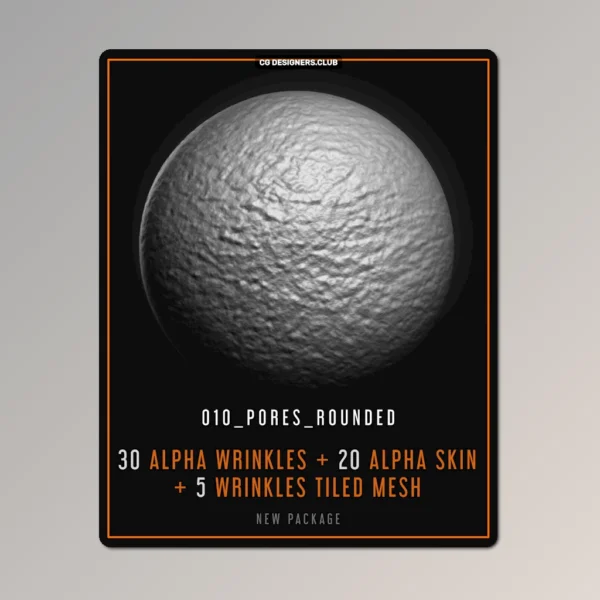 FREE Download Wrinkles and Alpha Skin Textures