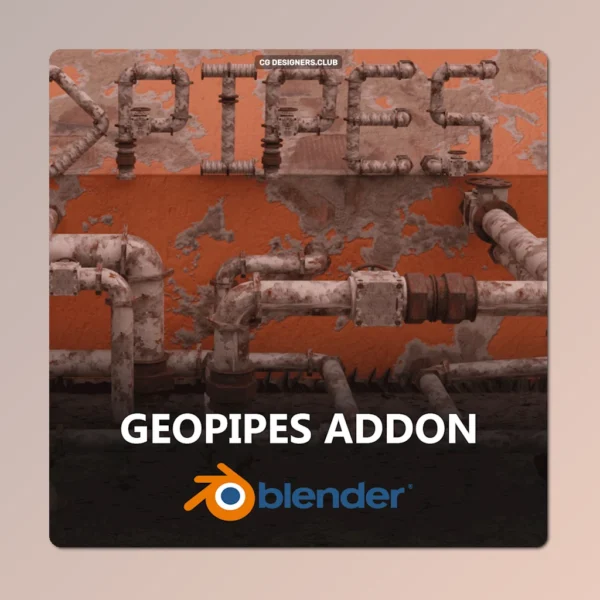 FREE Download GeoPipes Addon for Blender