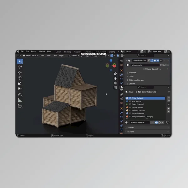 Download House Craft Addon for Blender
