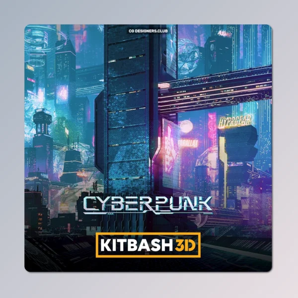 Download Cyberpunk 3D Models by Kitbash 3D