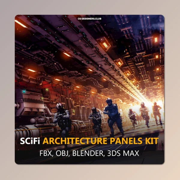 Download Sci-Fi Architecture Panels Kit