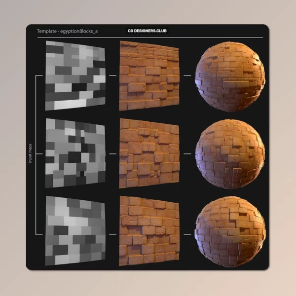 Download Stylized Tile Generator for Substance Painter