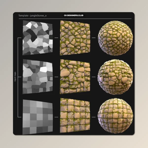 Download Stylized Tile Generator for Substance Painter