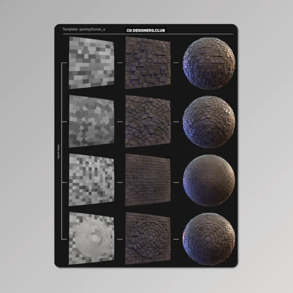 Download Stylized Tile Generator for Substance Painter