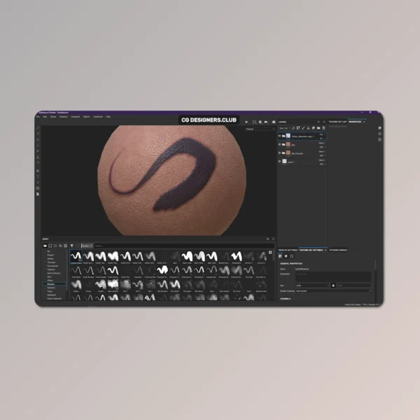 FREE Download Tattoo Generator for Substance Painter