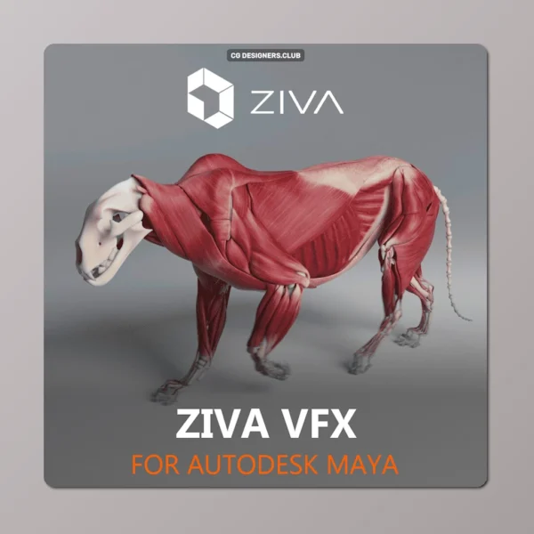 Downlaod Ziva VFX Assets for Maya